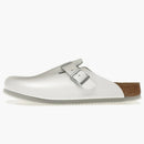 Birkenstock Boston Super Grip Leather White
