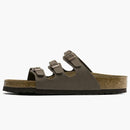 Birkenstock Florida Soft Footbed Birkibuc Mocha