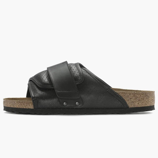 Birkenstock Kyoto Padded Leather Puff Pack Black