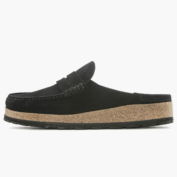Birkenstock Naples Black Suede