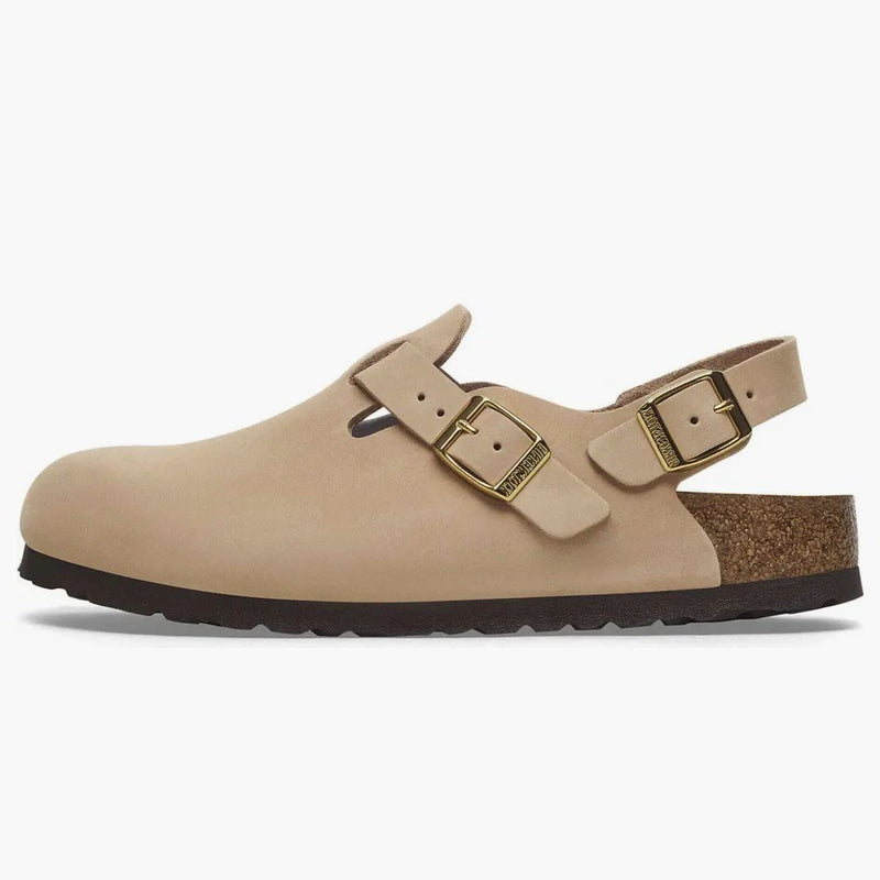 Birkenstock Tokio Nubuck Sandcastle