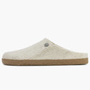Birkenstock Zermatt Shearling Clog Wool Felt Ecru