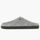 Birkenstock Zermatt Shearling Clog Wool Felt Light Gray