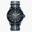 Blancpain X Swatch Scuba Fifty Fathoms Atlantic Ocean So35a100