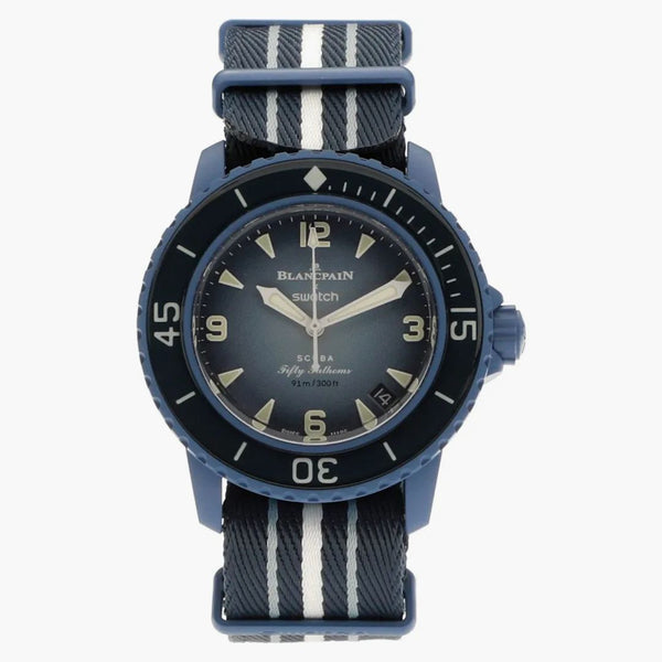 Blancpain x Swatch Scuba Cinquanta Fathoms Ocean Atlantic SO35A100