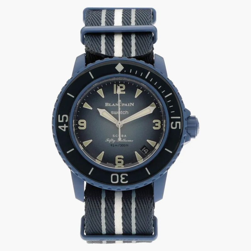 Blancpain x Swatch Scuba Cinquanta Fathoms Ocean Atlantic SO35A100
