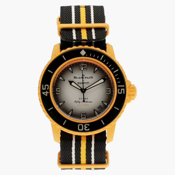 Blancpain X Swatch Scuba Cinquanta Fathoms Oceano Pacifico SO35P100