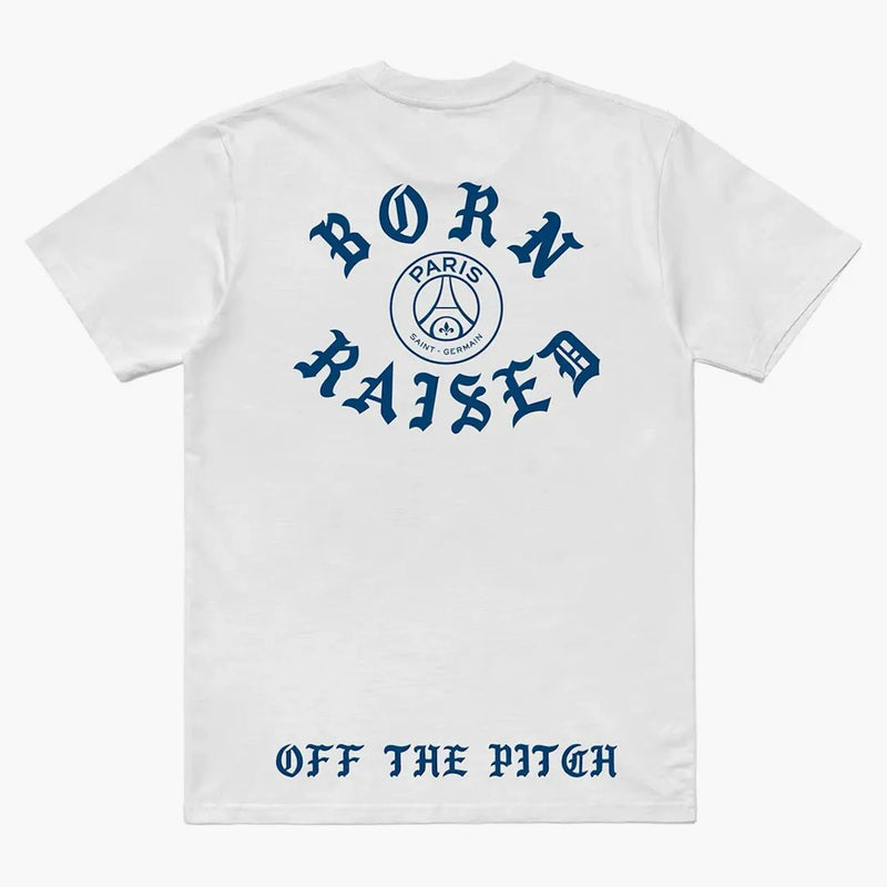 Born X Raized X PSG Off The Pitch Tea White