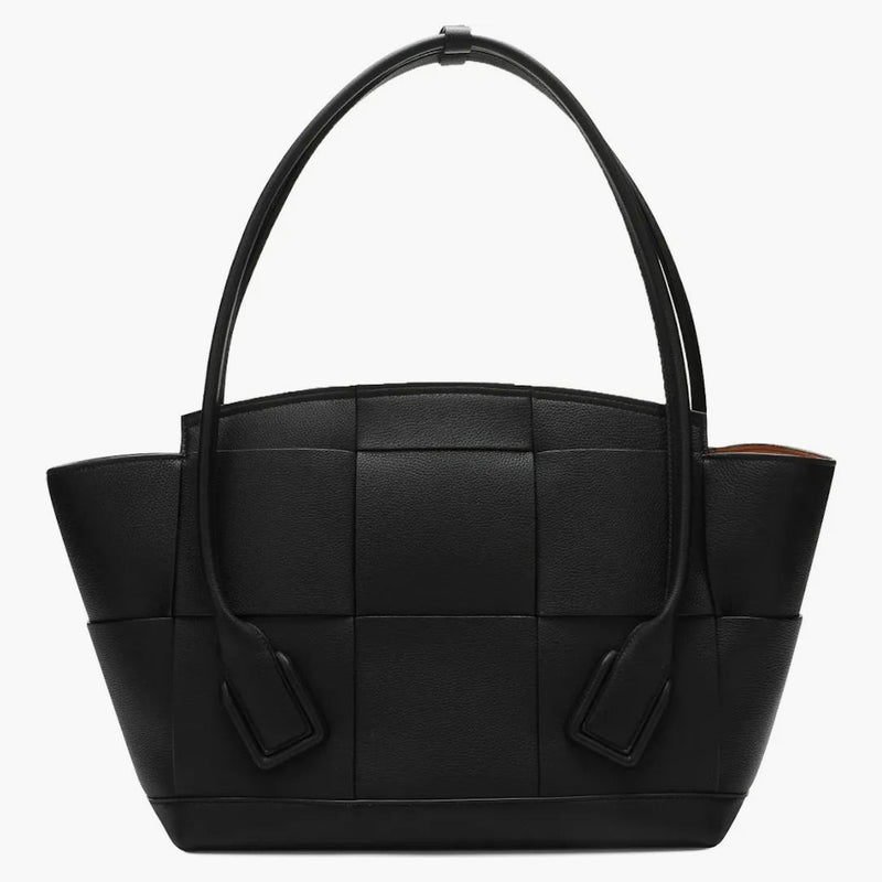 Bottega veneta arco taška střední černá