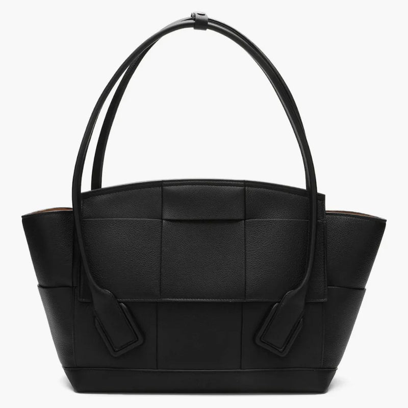 Bottega veneta arco taška střední černá