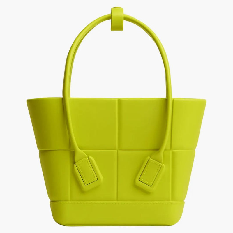 Bottega Veneta Arco Mooded Rubber Kiwi