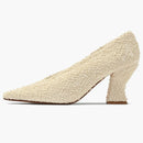 Bottega Veneta Bouclé Almond Pump 75 Off White (women's)