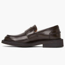 Bottega Veneta Brushed Calf Skin Classic Loafer Espresso