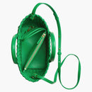 Bottega Veneta Cabat Intreccio Dead Bag Mini Parakeet