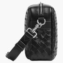 Bottega Veneta Bag Camera Medium Intrecciato Black