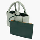 Bottega Veneta Candy Arco Dead Bag Micro Intreccio Sage Green