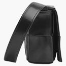 Bottega Veneta Candy Cassette Crossbody Bag Mini IntReccio Black