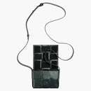 Bottega Veneta Cassets Cassette Crossbody Bag Mini Intreccio Inkwell