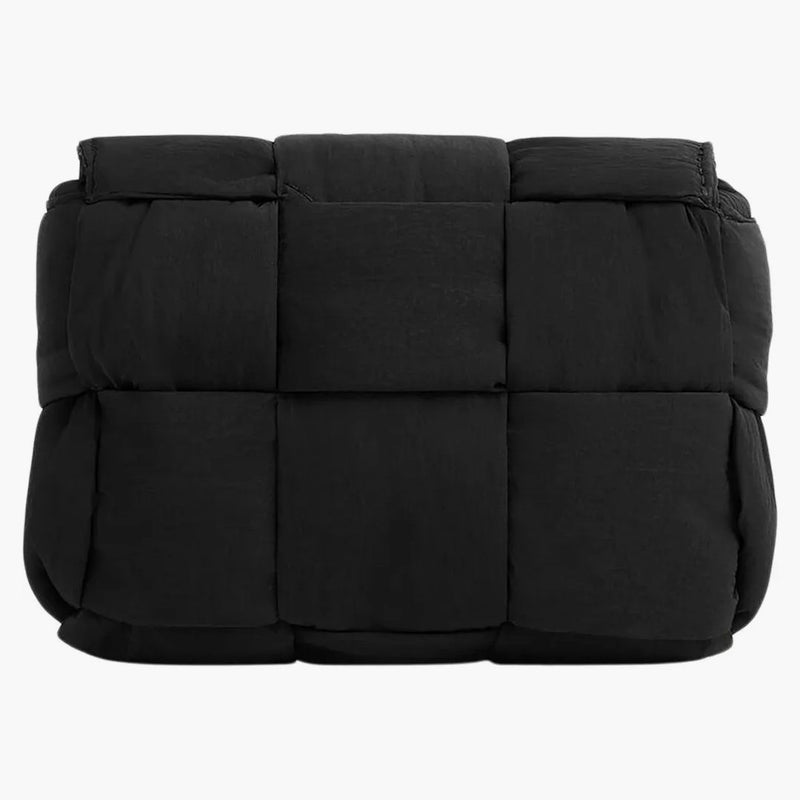 Bottega Veneta Candy Padded Tech Cassette Crossbody Bag Mini Black