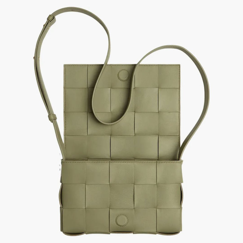 Bottega Veneta Casesette Bag Travertin