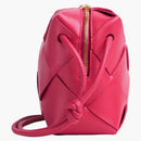 Bottega Veneta Cassette Camera Bag Mini Cranberry