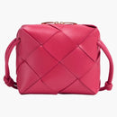 Bottega Veneta Cassette Camera Bag Mini Cranberry