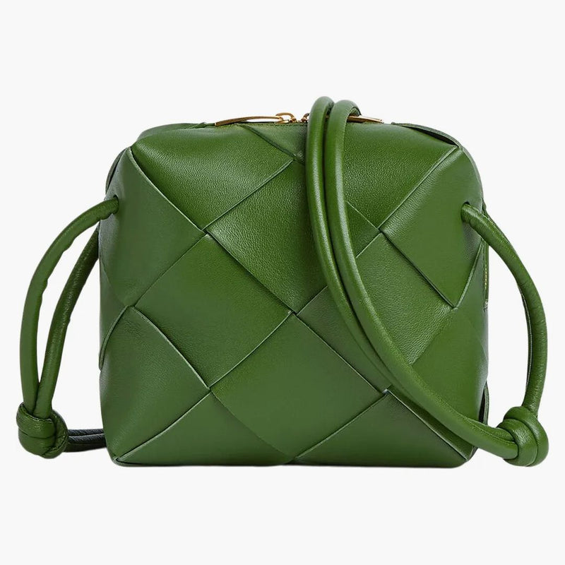 Bottega Veneta Cassette Camera Bag Mini Intrrecio Aguacate