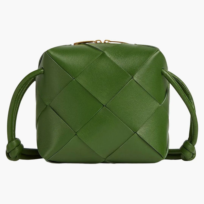 Bottega Veneta Cassette Camera Bag Mini Intrrecio Aguacate