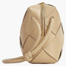 Bottega Veneta Cassette Camera Bag Small Intreccio Porridge