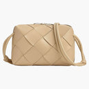 Bottega Veneta Cassette Camera Bag Small Intreccio Porridge