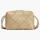 Bottega Veneta Cassette Camera Bag Small Intreccio Porridge