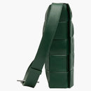 Bottega Veneta Cassette Crossbody Bag Maxi Intreccio Raintree