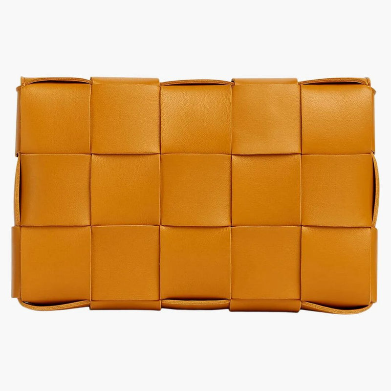 Bottega Veneta Cassette Intreccio Crossbody Bag Cob