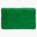 Bottega Veneta Cassette Intreccio Crossbody Bag Parakeet