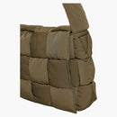 Bottega Veneta Cassette Maxi Intrecciato Mud