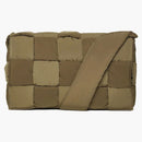 Bottega Veneta Cassette Maxi Intrecciato Mud