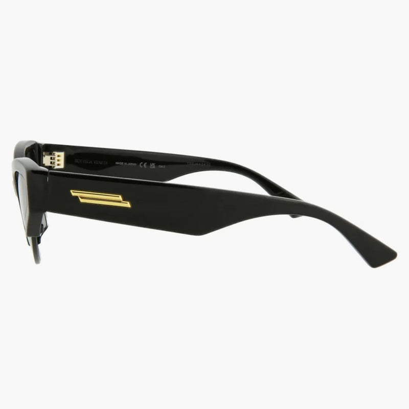 Bottega Veneta Cat Frame Acetato Occhiali da sole Black/Grey (BV1102S-30011036-001-00011)