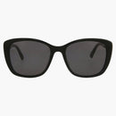 Bottega Veneta Cat Eye Sunglasses Black/Black/Gray (BV1079SK-30009236-001)