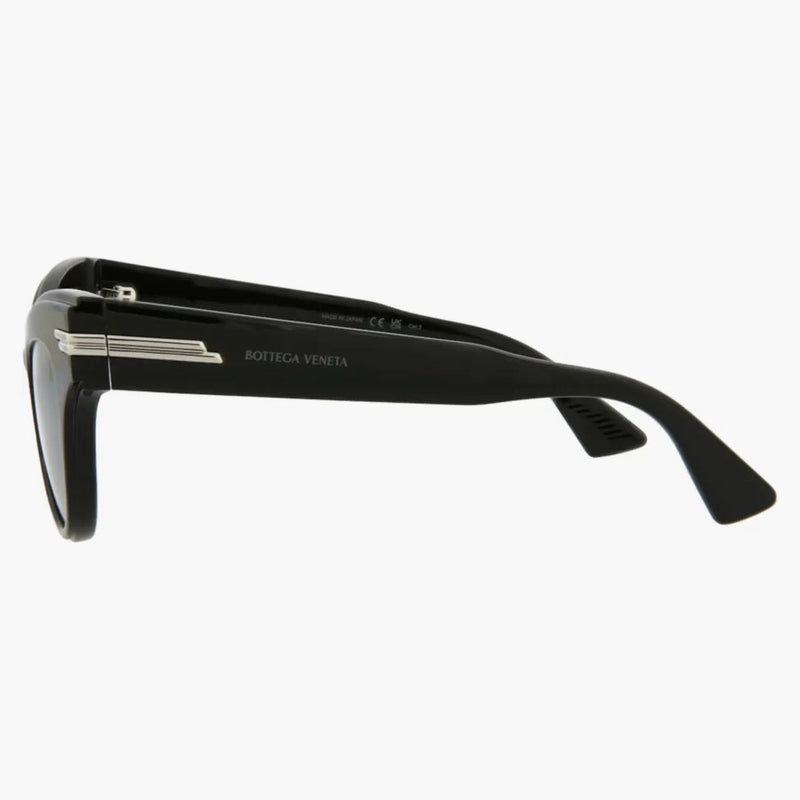 Bottega Veneta Cat Eye occhiali da sole nero/nero/argento (BV1004S-30007851-006)