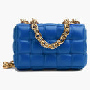Bottega Veneta Cassette Cassette Crossbody Bag Cobalt
