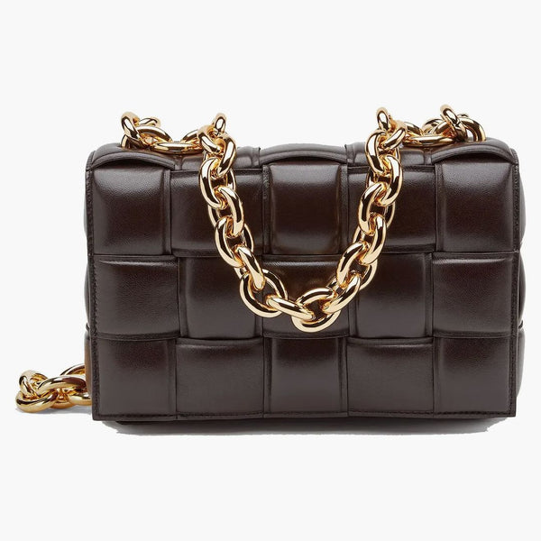 Bottega Veneta Chain Cassette Crossbody Bag Fondant