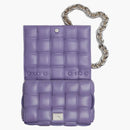 Bottega Veneta Chain Cassette Crossbody Borse Lavender