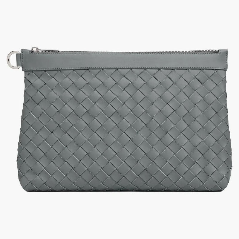 Bottega Veneta Classic Intrecciato Document Case Thunder