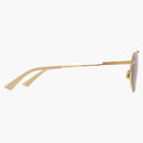Bottega Veneta Classic Sunglasses Gold/Brown (712695V44501251)