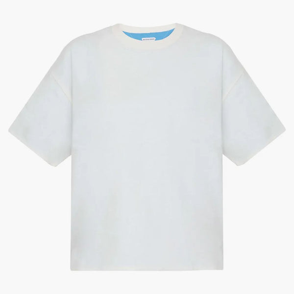 BOTTEGA Veneta Cotton Jersey tričko bílé