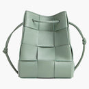Bottega Veneta Crossbody Bucket Bag Small Intreccio New Suction