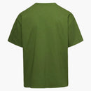 T-shirt in forma rilassata in cotone a doppia strati di Bottega Veneta Jalapeno/Sesame