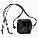 Bottega Veneta Drawstring Cassette Mini Intreccio Black
