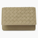 Bottega Veneta Flap Card Case Beige