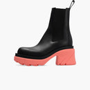 Bottega Veneta Flash Platform Ankle Boot Black Flamingo (women's)